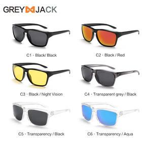 Lunettes de soleil Grey Jack K052, monture TR90, verres TAC, polarisées UV400, vision nocturne, unisexe, pour la conduite en extérieur, type 3 - Product Image 5