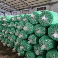 Hoge dichtheid gebreide schaduwnet HDPE 70% 80% scheurbestendig UV-gestabiliseerd kas boomgaard kwekerij boerderij rol