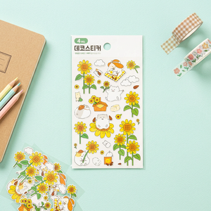 สติ๊กเกอร์ตกแต่งรูปหนูแฮมสเตอร์แห่งท้องทะเล 4 แพ็ค - Product Image 2