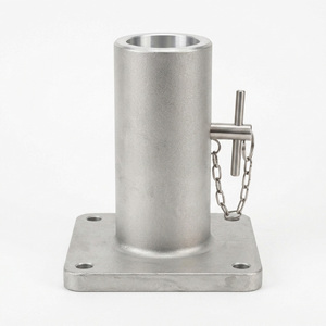 อุปกรณ์ยึดแขนอะลูมิเนียมหล่อสำหรับกู้ภัยในพื้นที่จำกัด Davit Base Socket ผลิตโดยผู้ผลิต OEM ODM ในไต้หวัน ผลิตตามมาตรฐาน EN 795 Type B - Product Image 6