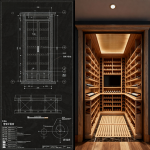 Servicio de Diseño e Instalación de Salas de Cigarros Personalizadas para Hoteles <span class=keywords><strong>y</strong></span> Clubs de Grado Comercial - Product Image 3