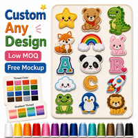 En gros, Écussons brodés thermocollants à motifs de dessins animés, à forte adhérence, pour vêtements d'enfants et vestes, Fournisseur OEM ODM Usine