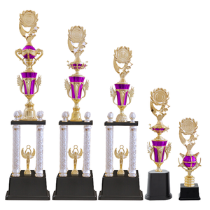 مصنع الذهب قاعدة الجوائز البلاستيكية كأس 2 الدرجة جائزة الكأس للتايكوندو الكاراتيه فنون الدفاع عن النفس الحدث - Product Image 4