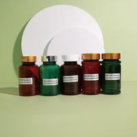 150cc Personnalisable Couleur Opaque Blanc Ambre Vert Bleu Médecine Utiliser Capsule Pilule Bouteille
