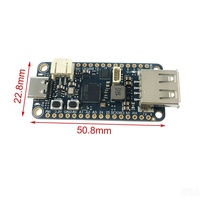 5723 RP2040 双核开发板，带 USB Type-C 和 Type-A 主机端口、8MB 闪存、锂聚合物电池充电器