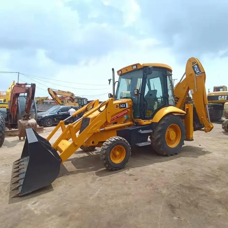 Precio barato retroexcavadora usada retroexcavadora de segunda mano para JCB 3CX para la venta