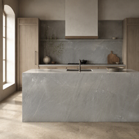Grande dalle de marbre Bardiglio Imperiale naturel poli pour plan de travail de cuisine, meuble-lavabo de salle de bain, revêtement mural, revêtement de sol