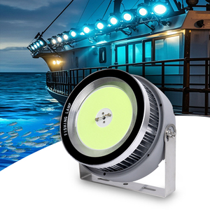 ไฟตกปลา LED สีเขียว 1000W สำหรับเรือ ใช้ล่อปลาหมึก ไฟส่องสว่างเหนือน้ำ สำหรับตกปลาตอนกลางคืน - Product Image 2