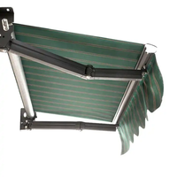 Ty pare-soleil extérieur auvent latéral rétractable automatique/auvent roulant en aluminium auvent de porte Auvent