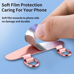 Universal Strap Phone Lanyard with Stainless Steel Slip D-Ring Mobile Phone Tether Tab in Rope Shape Metal <b>Clip</b> - Product Image 6