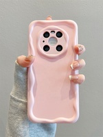 Coque de téléphone en TPU souple de couleur unie, couleur crème ondulée, pour Infinix Note 30 20 Pro Smart 7 Plus India HD 12 Turbo