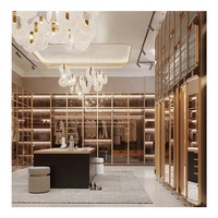 Armoire de chambre personnalisée walkin closet luxe double vêtements chambre garde-robe