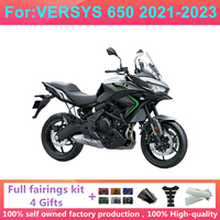 Kit de carénage complet moulé par injection pour moto, compatible avec Versys 650 KLE650 2021 2022 2023, carénages en plastique