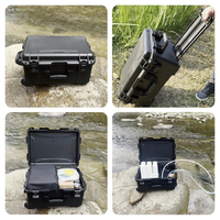 Système de purification d'eau portable électrique haute efficacité 300L/H DC12V pour l'élimination des bactéries, filtre céramique d'urgence pour l'extérieur
