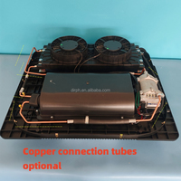 Climatiseur de stationnement DEFU 12V/24V pour tracteur, camping-car, caravane, camion avec capacité de refroidissement de 2000-3000W, compresseur scroll/rotatif, modèle DR6