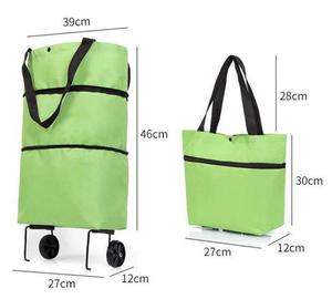 Sac de chariot en abs à roues, pour courses, pliable, nouveau design, 2022 - Product Image 2