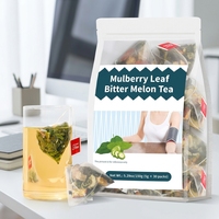 Thé Herbal en Gros aux Feuilles de Mûrier et au Melon Amer – Soutien Naturel du Niveau de Glycémie, Thé Amincissant pour la Perte de Poids en Sachet – Service OEM