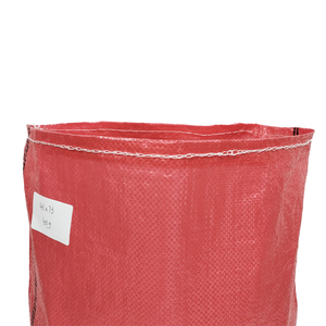 ถุงผ้าโพลีโพรพิลีน50กก. ถุงผ้า PP แบบถักพิมพ์ลายได้ตามต้องการ - Product Image 6