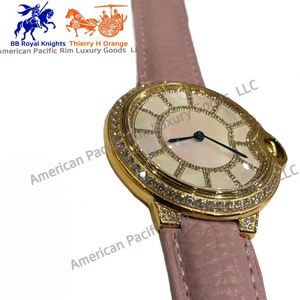 Casual Luxury Women's Designer Watches Handmade Luxury Analog Designer Women's Watches Stainless Steel Leather Band Include Stop - Product Image 3