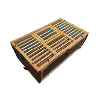 Cage de transport portable pour pigeons volants en pin et bambou, cage de compétition pour pigeons voyageurs
