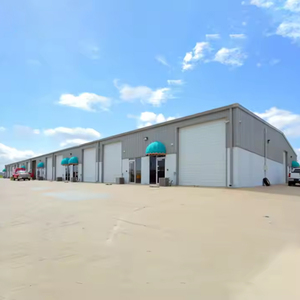 Cafetería edificio industrial casas de madera prefabricadas Rumanía estructura de acero Almacén Precio de fábrica barato - Product Image 6