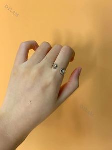 Dylam Fashion Simple Vegan <b>Silver</b> Love Polished Open Finger <b>Ring</b> Hand Jewelry <b>Adjustable</b> 925 <b>Sterling</b> <b>Silver</b> <b>Ring</b> - Product Image 4