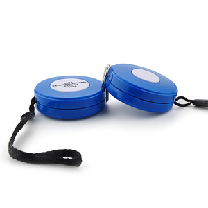 Cinta métrica Wintech de 2.5 metros para medir el peso y el pecho de cerdos y ganado, cinta métrica de plástico azul. - Product Image 1