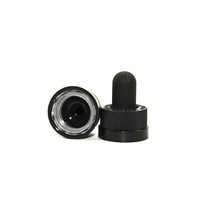 Chine grossiste flacon compte-gouttes en verre d'huile essentielle bouteilles bouchon en bambou verre pipette 20ml 30ml essence compte-gouttes 10ml pipette