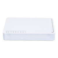TP-Link Conmutador de red Gigabit Ethernet de 8 puertos Conmutador Giga de escritorio no administrado de 10/100/1000Mbps con QoS y SNMP 12 meses de garantía