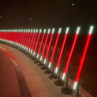 Ensemble de moteurs rotatifs Tube LED RGB 360 avec système de contrôle DMX rotatif 1m/1.2/1.5m Tube à pixels 360 Lumières de scène