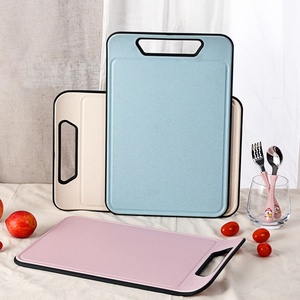 Planche à découper de haute qualité en paille de blé, planche à découper pour fruits et légumes, planches à découper de cuisine avec poignée - Product Image 2