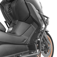 Barre de protection pour moto XMAX 300, acier à haute teneur en carbone, noir, pare-chocs avant de moto non destructif