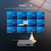 Y003 RK3566 4GB 32GB TV BOX Linux 5,15 Ubuntu22.04 Debian11 OS Media Player 2,4G/5G WIFI B-T 1000M LAN RJ45 Decodificador óptico