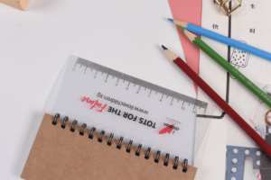 Fournitures scolaires et de bureau Marqueurs de pages au néon Onglets d'index Mémos Bloc-notes Notes autocollantes Signet étanche avec règle de 12cm - Product Image 5