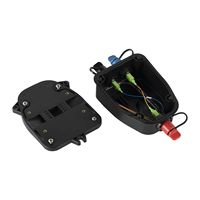 Caja de terminación de cable de fibra óptica IP68 preterminada, PC+ABS, 3 fibras SC APC, para exteriores, FTTH, montaje en pared o poste