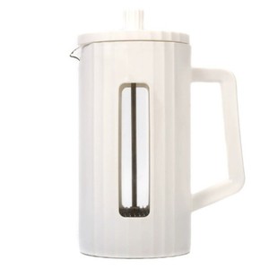 เฟรนช์เพรส 600 มล. แก้วบอโรซิลิเกต เครื่องชงกาแฟแบบพกพา ดีไซน์ลายริ้ว - Product Image 2
