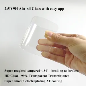 Magic box 9h vetro temperato per iPhone 12 13 Pro max facile applicatore installa il kit di installazione della protezione dello schermo con app facile