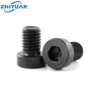 DIN 7984 M4 vis hexagonale intérieure à haute résistance vis à tête basse boulon à oxyde noir vis hexagonale intérieure