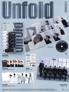 MONSTA X UNFOLD Photobook Ver. Álbum Completo Oficial Kpop CD Álbum Photobook Photocard Póster Edición Limitada Regalo - Product Image 5