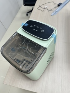 Machine à glaçons haut de gamme avec écran tactile intégré, intelligente et pratique, grande capacité, fabrication rapide des glaçons en <span class=keywords><strong>6</strong></span> <span class=keywords><strong>minutes</strong></span> - Product Image 1