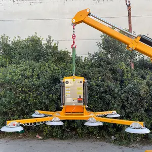 600kg X şekil elektrikli küçük cam vakum kaldırma makinesi