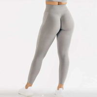 Ventes directes d'usine Leggings à dos en V Pantalons de yoga serrés Leggings de yoga push up taille haute pour femmes