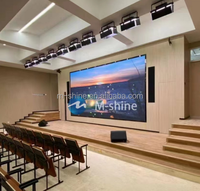 Panel Layar LED COB Warna Penuh M-Shine UT-C Series 600x337.5mm untuk Dalam Ruangan 2K/4K IP54 HDR Poster Digital Pusat Perbelanjaan Pendidikan