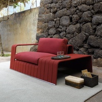 Ensemble de canapés en rotin pour jardin, balcon, terrasse, style moderne minimaliste nordique, table basse de loisirs, rangement amovible, imperméable