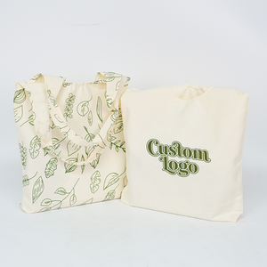 Bolsa de Lona Impermeable de Algodón Puro de Alta Densidad, Bolsa de Lona para Mujer de Gran Capacidad con Impresión Personalizada para Madres - Product Image 3