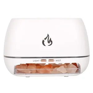 Difusor de aceite esencial de aromaterapia portátil USB con difusor de fuego de aromaterapia con luz de llama 3D - Product Image 6