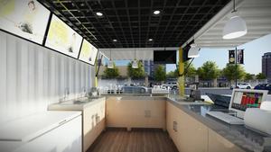 Diseño de Quiosco para Cafetería, Bar en Contenedor de 20 pies, Quiosco Prefabricado en Venta - Product Image 3