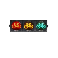 Feu de signalisation piétonnier vert rouge à trois aspects de 400mm avec minuterie Produit de feux de circulation de 16 pouces