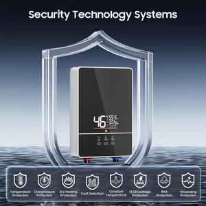 Smart 6kW Calentador Electrico De Agua Casa Para Ducha Para Bano Instant Instantaneo Geyser <span class=keywords><strong>Chauffe</strong></span>-<span class=keywords><strong>eau</strong></span> - Product Image 4