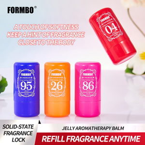 Perfume Sólido en Gel FORMBO de Larga Duración, Bálsamo Corporal con Aroma Floral Frutal, Desodorante Portátil para Mujeres y Niñas, Venta al Por Mayor - Product Image 1